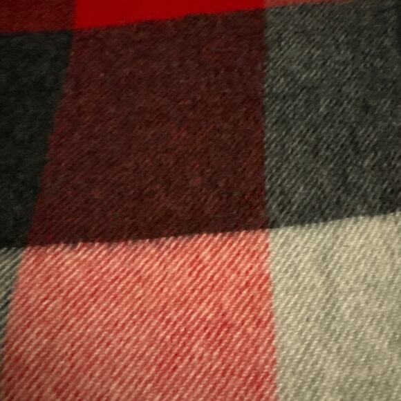 NWT 2010s Irish Lambswool Tartan Cape Scarf Woollen Market Ireland Small - Large - Picture 14 of 16